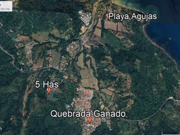 Terreno de 49.878 m² con vista al mar en Tárcoles | US$1.710.000