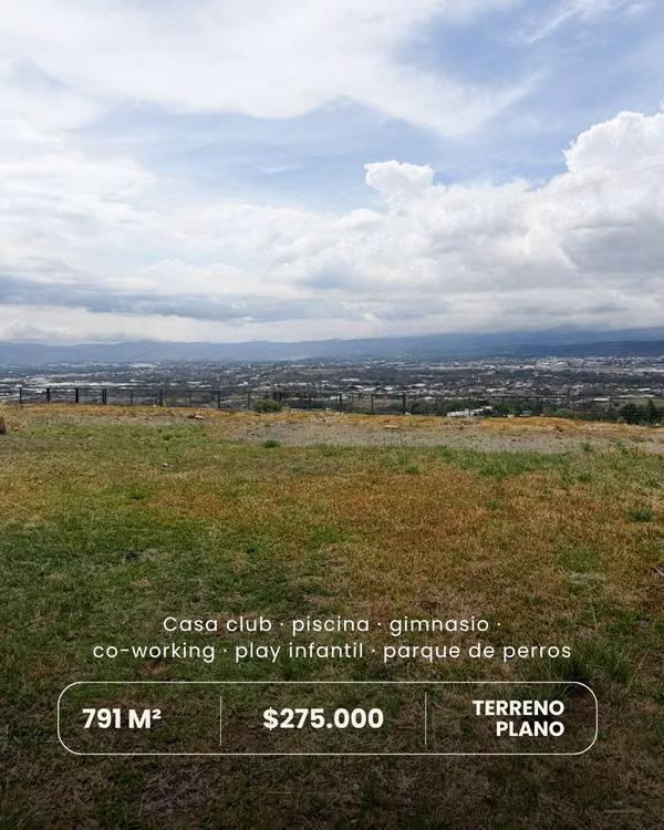 Lote en Venta en Guachipelín, Escazú | Vistas Panorámicas al Valle Central, lote plano