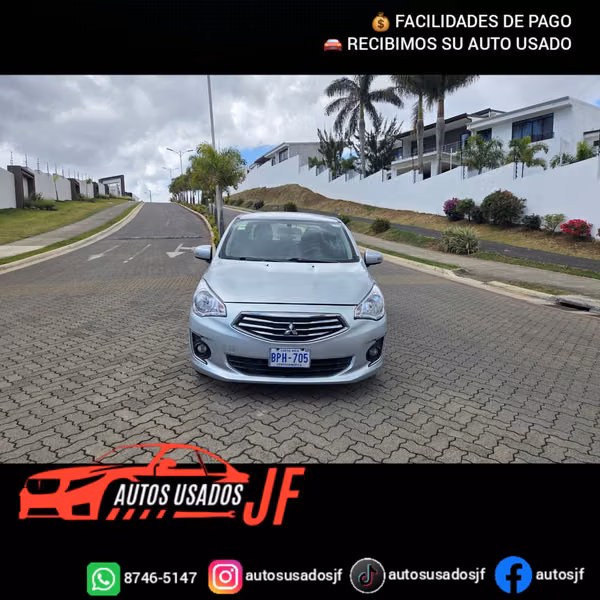 MITSUBISHI MIRAGE 2017 AUTOMÁTICO MOTOR 1.200 CC PAQUETE ELÉCTRICO
