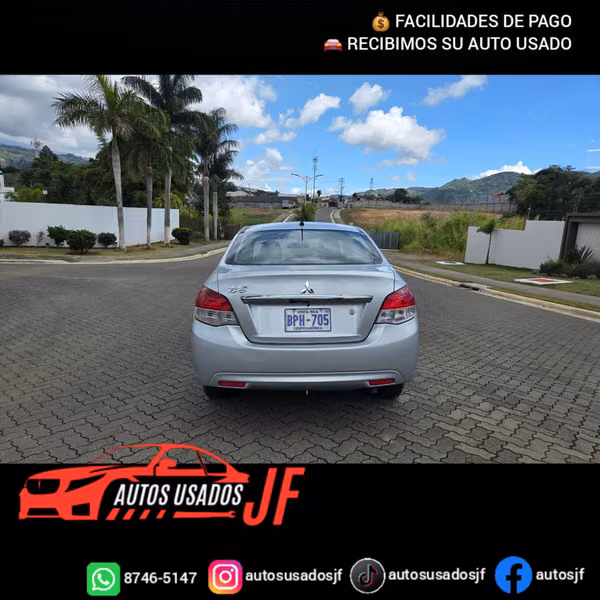 MITSUBISHI MIRAGE 2017 AUTOMÁTICO MOTOR 1.200 CC PAQUETE ELÉCTRICO