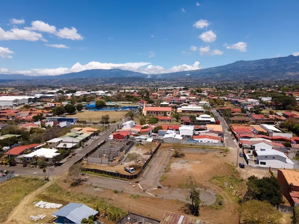 Lotes for sale in San Joaquín de Flores, one of the most sought after areas of Heredia
