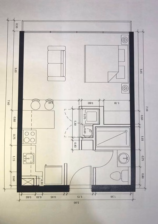 Venta de Apartamento tipo Estudio en Sabana