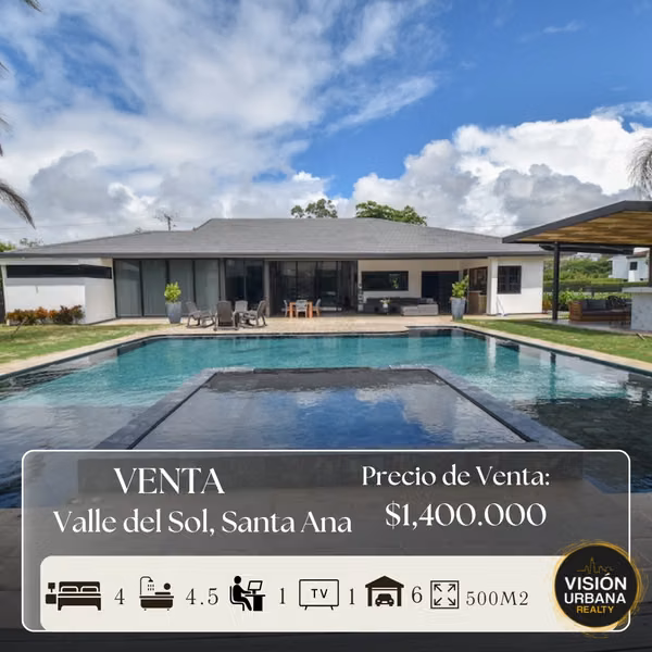 One-level house with 4 bedrooms in Valle del Sol