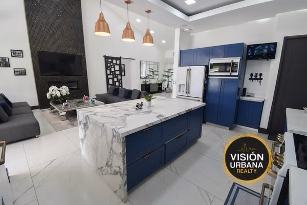 Casa de un Nivel con 4 Habitaciones en Valle del Sol