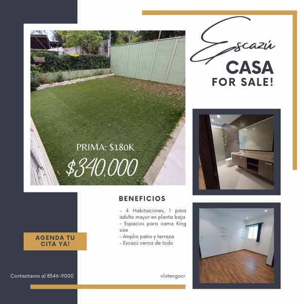 SMART BUY IN ESCAZÚ – STARTING AT $180,000