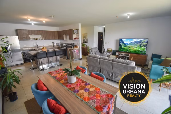 Apartamento de 2 Habitaciones + Sala de TV en Torres de Velarde Heredia