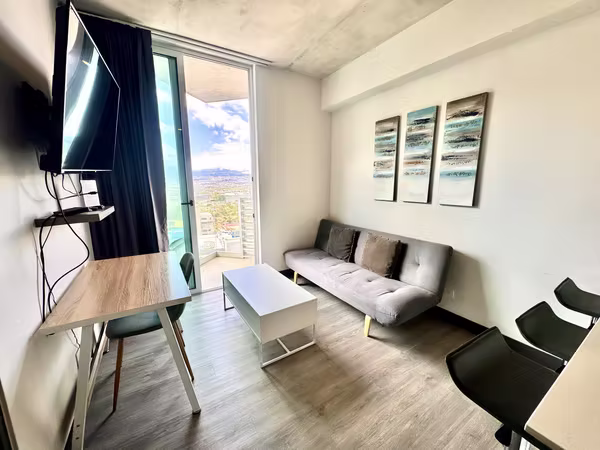 VENTA DE APARTAMENTO AMUEBLADO DE 1 HABITACIÓN EN SABANA CON PARQUEO