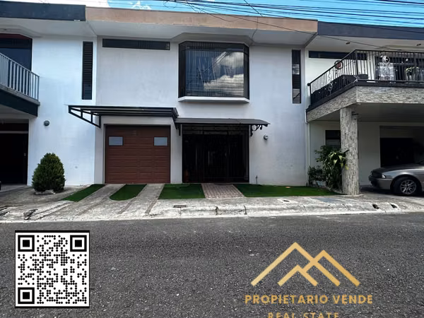 Casa en Condominio en San Francisco de Dos Ríos | 3 Hab + Jacuzzi + Seguridad 24/7