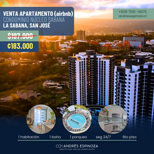 AE ARQUITECTURA | VENTA CONDOMINIO NUCLEO SABANA AE 1255