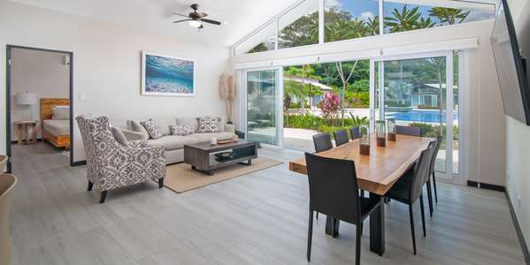 Villa 4BR in Avellanas The Point Gated Community Steps to Beach
