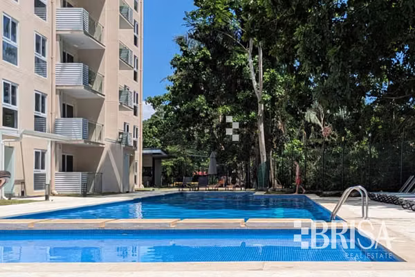 Apartamento 2 habitaciones en Jacó Live, piso alto con vista a la montaña