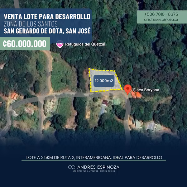 AE ARQUITECTURA | VENTA LOTE SAN GERARDO DE DOTA AE 1273