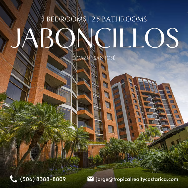 Luxury Executive Apartment for Rent in Jaboncillos, Escazú