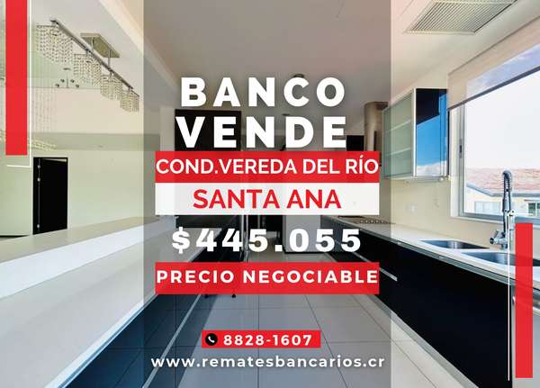 Penthouse for sale, Vereda del Río Condominium, Santa Ana, Auction