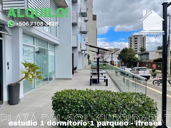 FOR RENT! Furnished Studio 1 Bedroom – Plaza del Sol Curridabat
