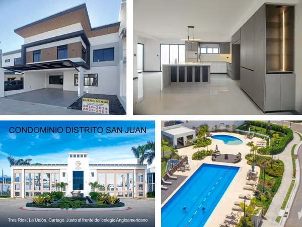 Brand new home for sale. Condo Distrito San Juan, Tres Rios, La Unión, Cartago