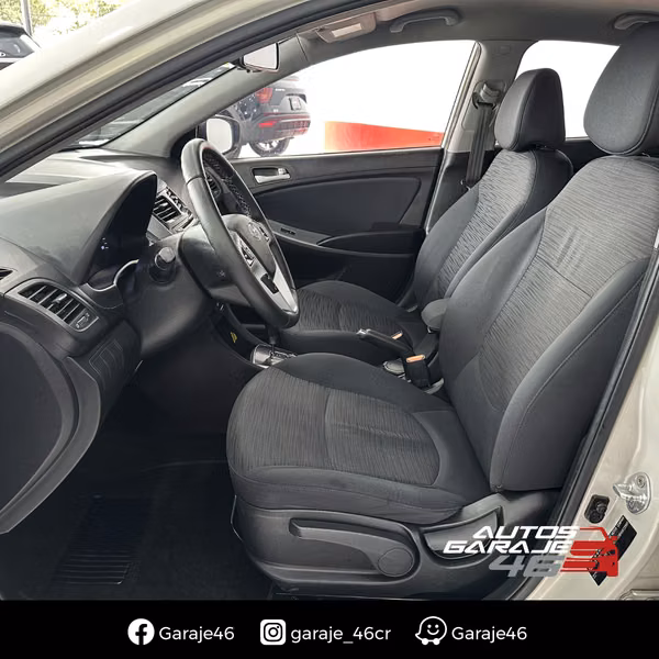 HYUNDAI ACCENT BLUE 2017