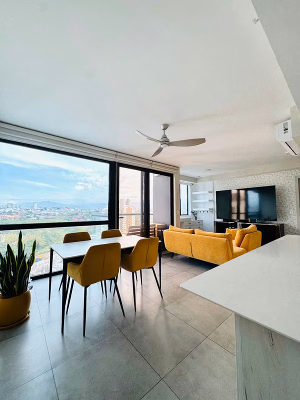 Se vende apartamento amueblado en Nucleo Sabana