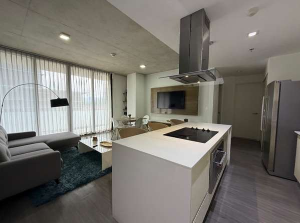 Fully furnished contemporary apartment in Escazú with spectacular views