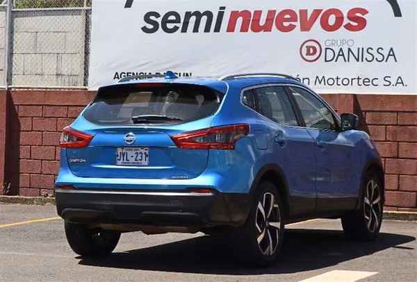 NISSAN QASHQAI 2019 AUTOMÁTICA GASOLINA AZUL
