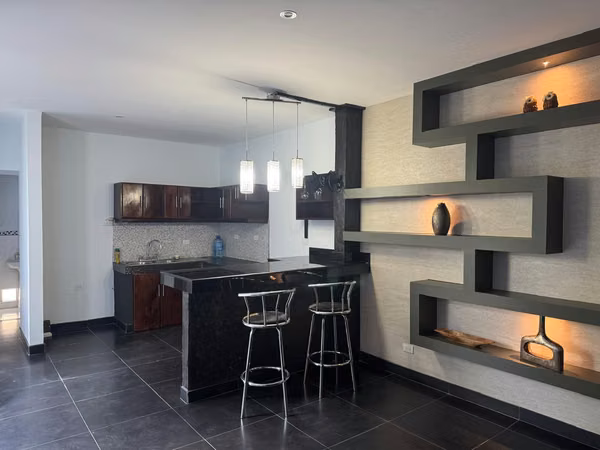 SE ALQUILA APARTAMENTO TIPO LOFT EN GUACHIPELIN DE ESCAZU