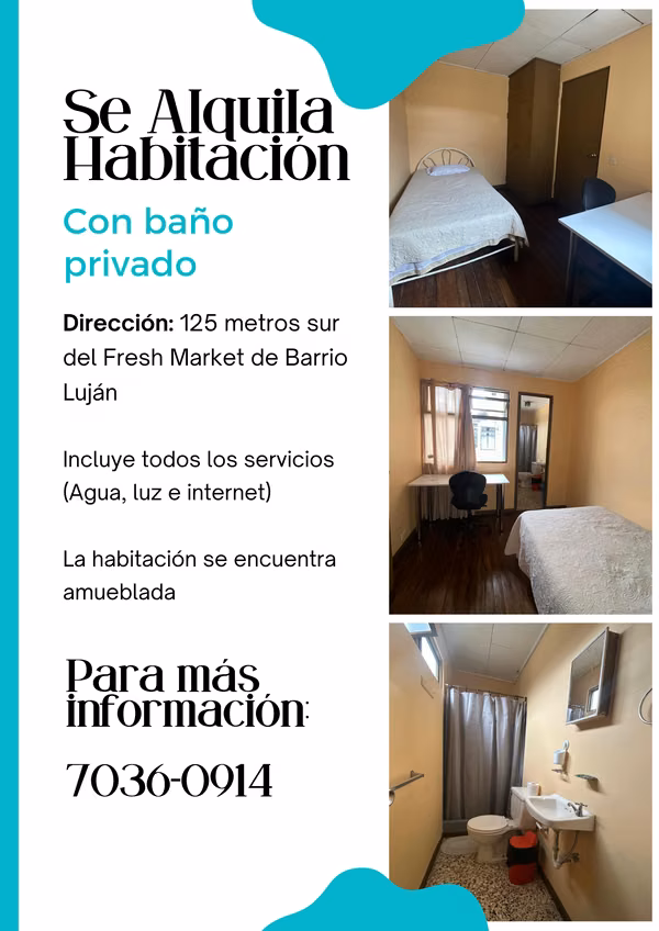 Rental Room with separate bathroom
