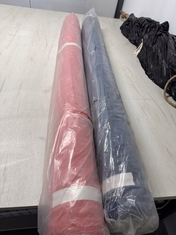Tel- fabric roll (anti-wrinkles)