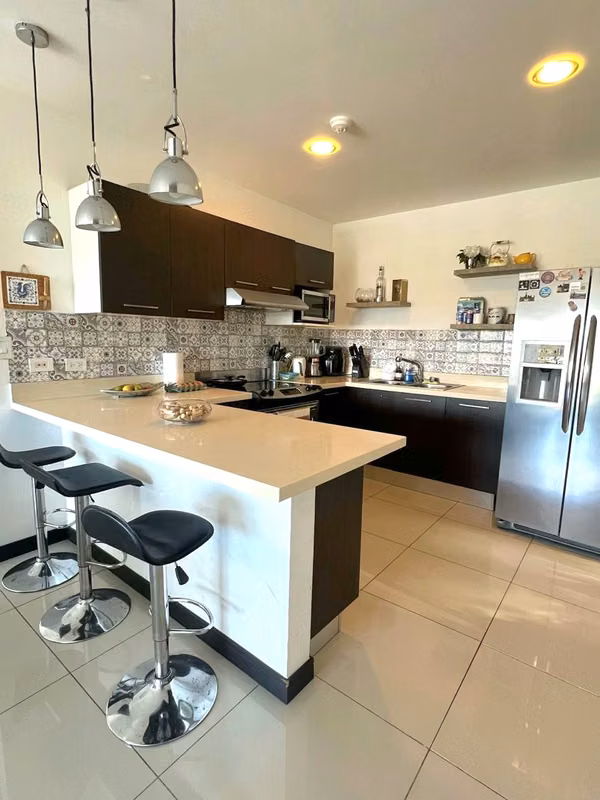 Alquiler Apartamento Amueblado con bella vista en Santa Ana Centro