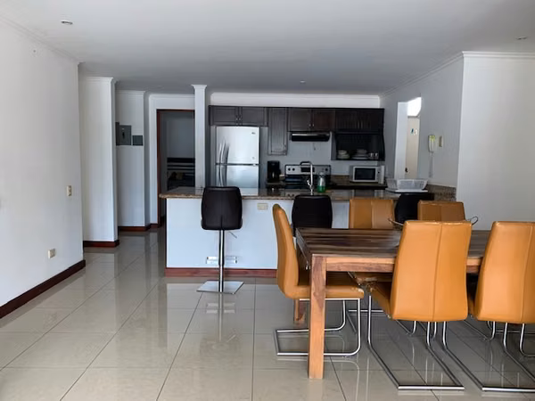 APARTAMENTO AMOBLADO EN ALQUILER | GUACHIPELÍN DE ESCAZÚ