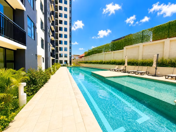 Rental Apartment first floor, new, condo Skyhouse roundabout Guacamaya