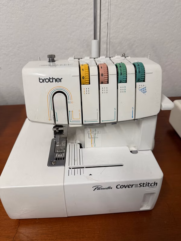 Maquina de coser COVER