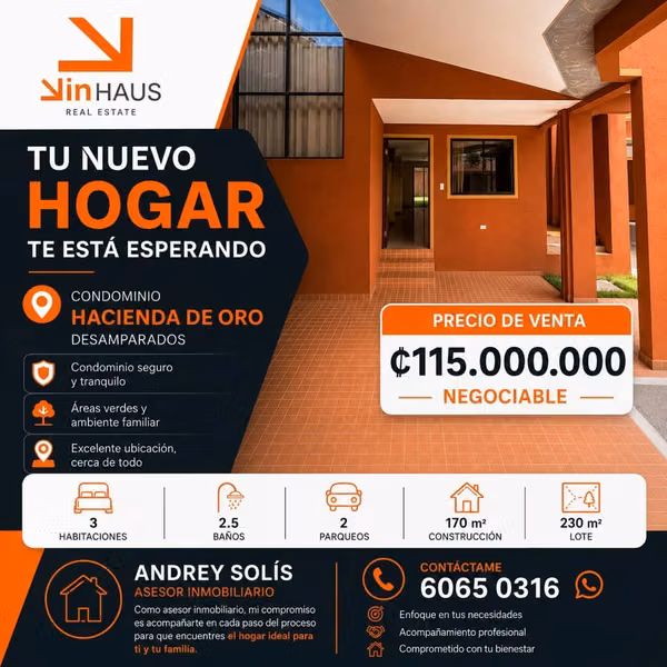 Sale of the house in Desamparados-AS