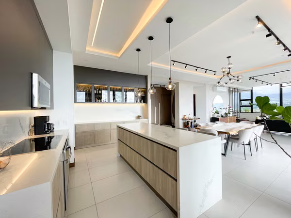 Alquiler de apartamento penthouse amueblado en Rohrmoser, Nunciatura