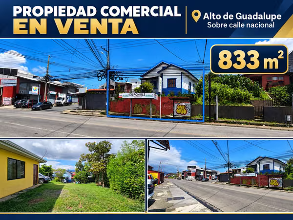 Propiedad comercial en venta sobre carretera nacional – Alto de Guadalupe