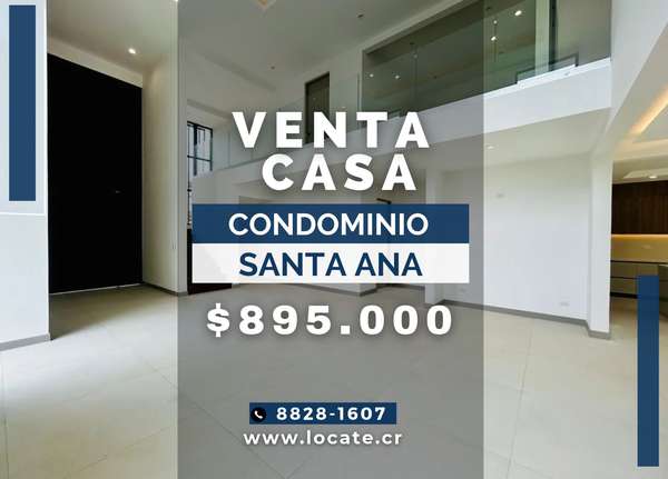 Luxury house for sale in a gated community in Piedades de Santa Ana