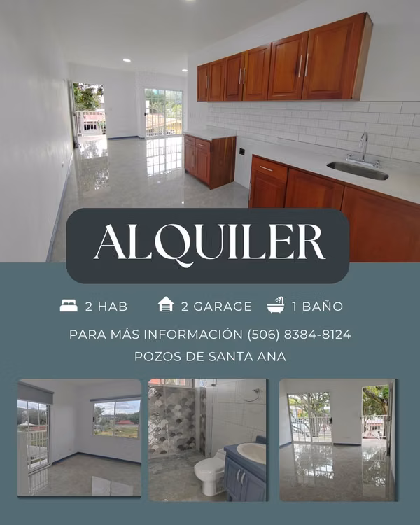 Apartamento en alquiler en Pozos de Santa Ana 