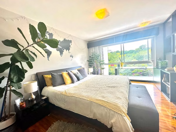 Apartamento estudio con vista espectacular | amoblado