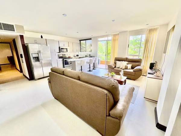 ESCAZU! AMPLIO APARTAMENTO AMOBLADO RENOVADO DE 2 HAB / 2 BAÑOS/2PARQUEOS