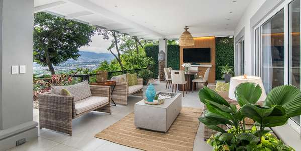 Home 3BR in Escazu Jaboncillos - Gated Community - Mountain Views