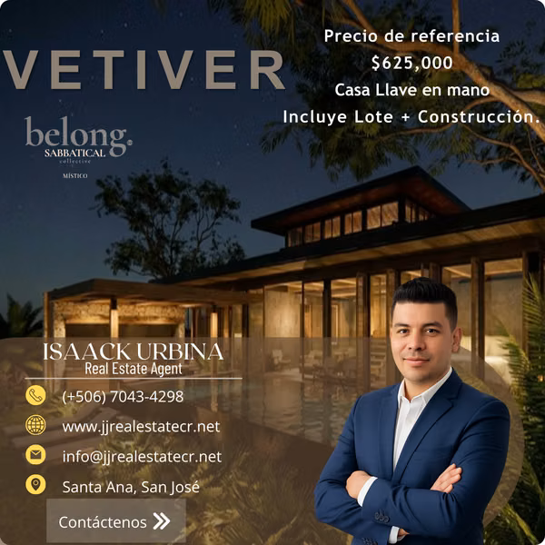 Casas de Playa Lujosas de 1 Nivel desde $625,000 | Místico Beach Club