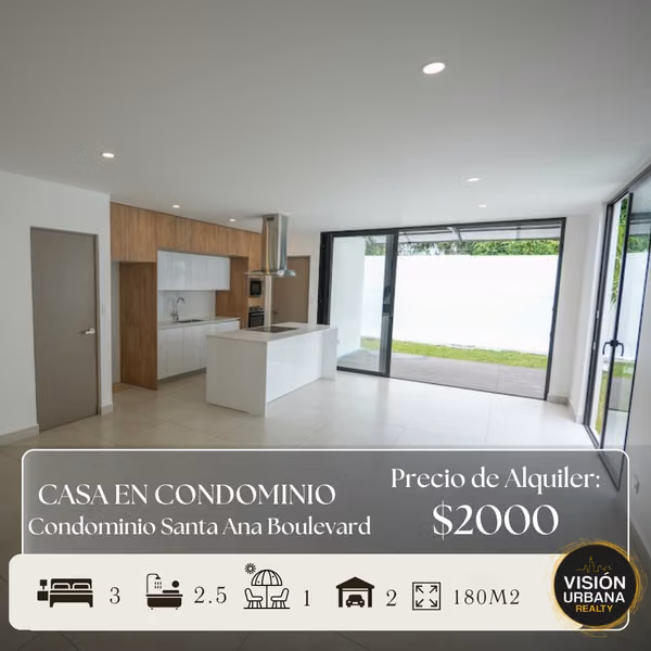 Casa de 3 Habitaciones en Pozos de Santa Ana