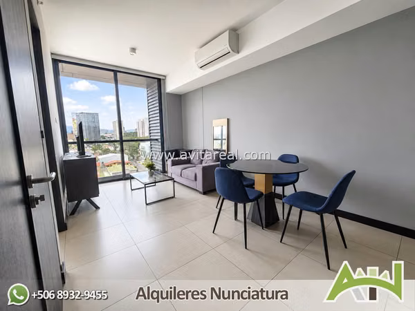 Apartamento amueblado | Torre Rohrmoser | AC