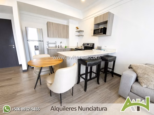 Furnished 1 bedroom apartment in QBO
