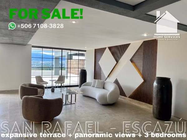 SE VENDE | APARTAMENTO DE 3 HABITACIONES CON ENTRADA PRIVADA, AMPLIA TERRAZA Y VISTAS PANORÁMICAS