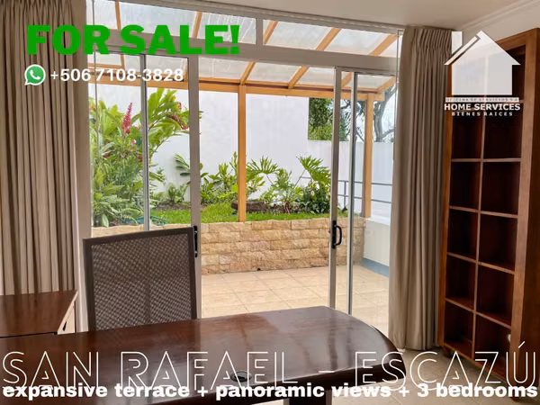 SE VENDE | APARTAMENTO DE 3 HABITACIONES CON ENTRADA PRIVADA, AMPLIA TERRAZA Y VISTAS PANORÁMICAS