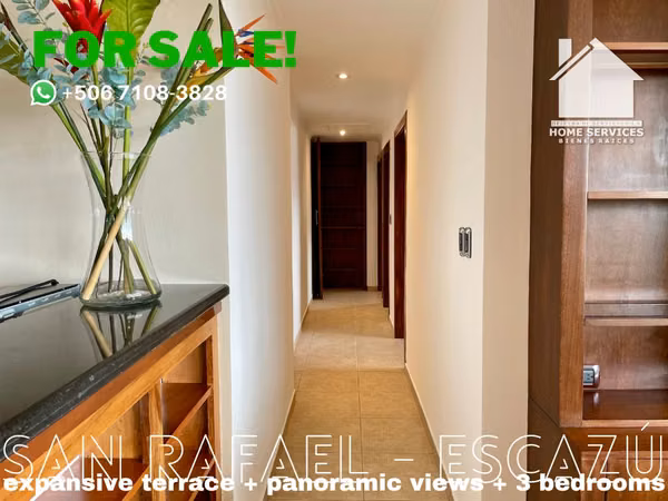 SE VENDE | APARTAMENTO DE 3 HABITACIONES CON ENTRADA PRIVADA, AMPLIA TERRAZA Y VISTAS PANORÁMICAS