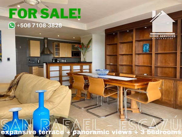 SE VENDE | APARTAMENTO DE 3 HABITACIONES CON ENTRADA PRIVADA, AMPLIA TERRAZA Y VISTAS PANORÁMICAS