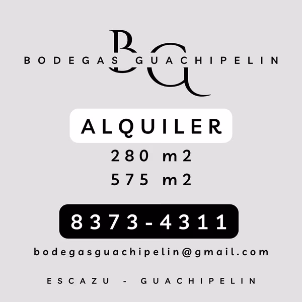 ESCAZU. BODEGAS  INDUSTRIALES  Y COMERCIALES. CERCA DE MULTIPLAZA ESCAZUGUACHIPELIN.