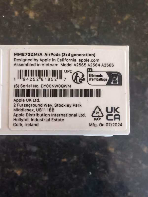 Airpods gen 3