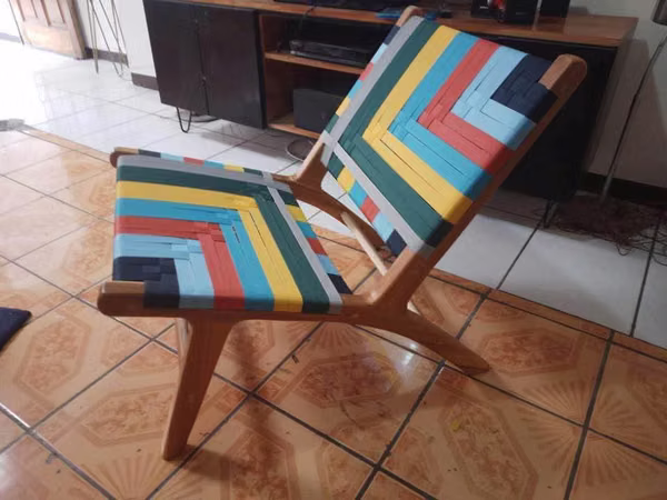 Teca wood chair or Butach, TOTALLY NEW